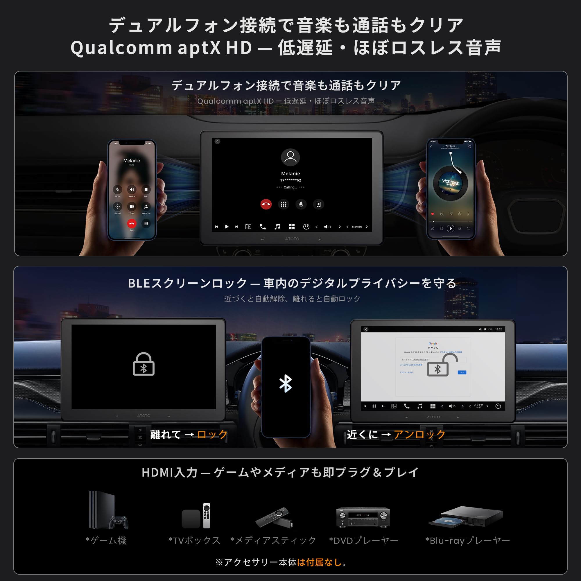 Amazon.co.jp: 【10インチ】ATOTOZONE X10 AI Androidカーナビ 2DIN